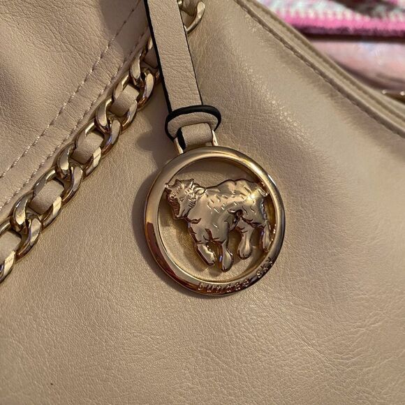 Large Cream Colored Purse Bag Satchel also Crossbody - Picture 10 of 10